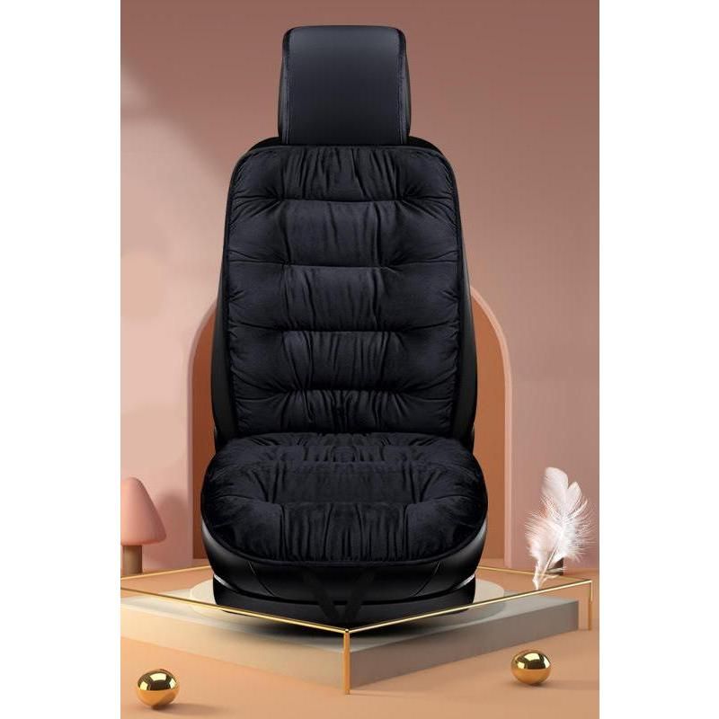 all-season plush car seat cushion, view 4 - MRSLM