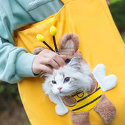 pet canvas travel bag, view 6 - MRSLM