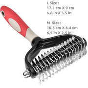 pet deshedding brush, view 2 - MRSLM