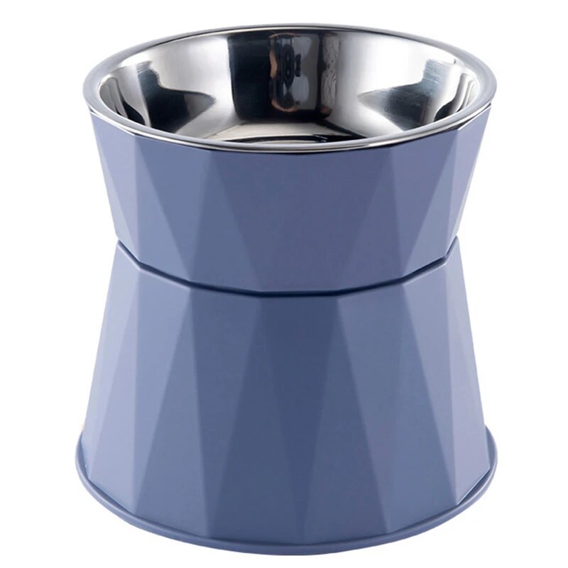 Raised cat food bowl, view 2 - MRSLM