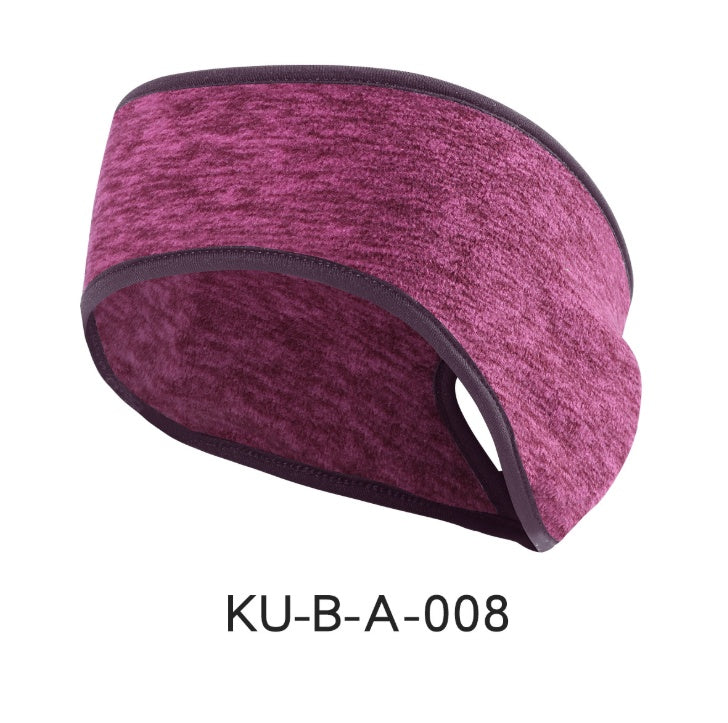 Ponytail ear warmer headband for running, view 11 - MRSLM