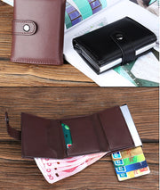 RFID aluminum card holder wallet, view 2 - MRSLM