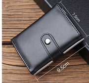 RFID aluminum card holder wallet, view 3 - MRSLM