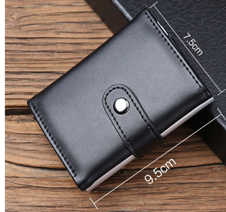 RFID aluminum card holder wallet, view 3 - MRSLM