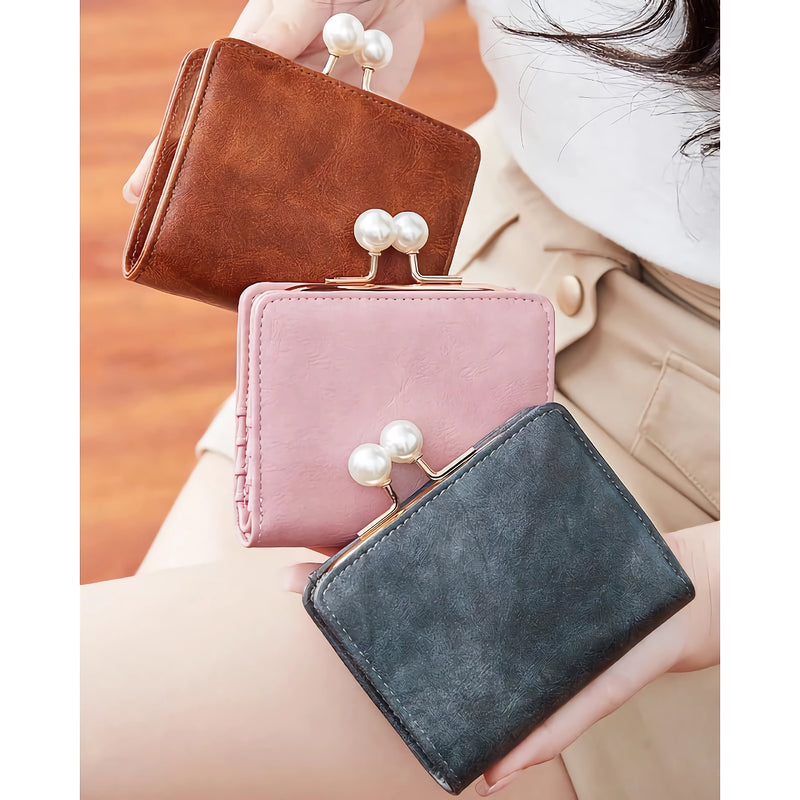compact retro pearl wallet, view 13 - MRSLM