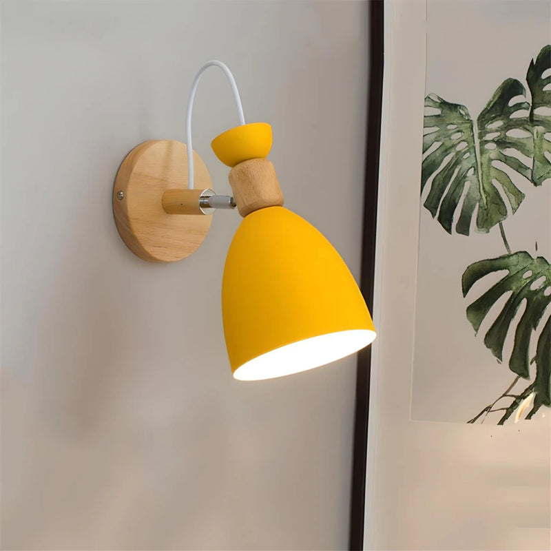 nordic minimalist led wall lamp, view 8 - MRSLM