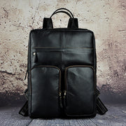 cowhide leather backpack - MRSLM