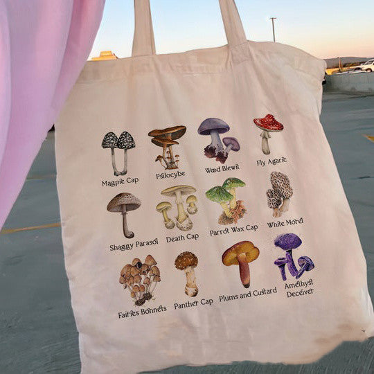 floral tote bag for women, view 7 - MRSLM