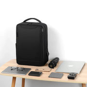 anti-theft waterproof laptop backpack with USB, view 9 - MRSLM