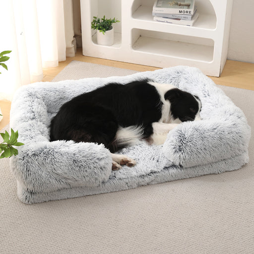 Plush round donut pet bed - MRSLM