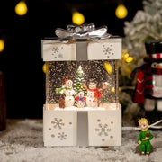christmas gift box crystal ball lamp, view 8 - MRSLM