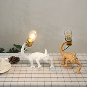Resin lizard table light, view 8 - MRSLM