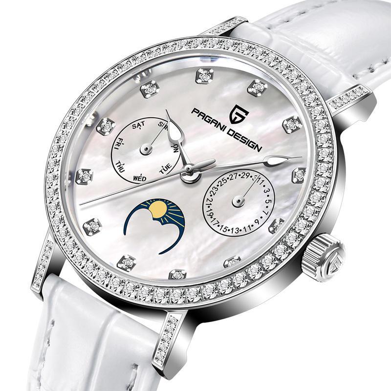 sapphire glass quartz wristwatch, view 9 - MRSLM
