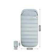 extra-large 3-season sleeping bag, view 4 - MRSLM