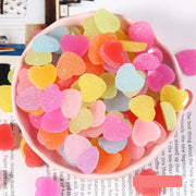 heart and star nail resin charms, view 3 - MRSLM