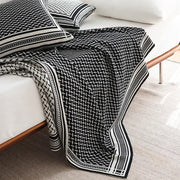 soft knit nordic blanket, view 6 - MRSLM