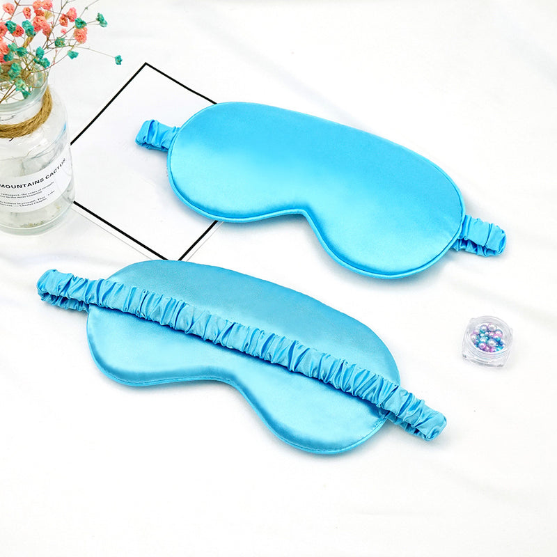 imitated silk sleep eye mask, view 4 - MRSLM