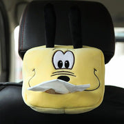 plush animal car tissue box cover, view 2 - MRSLM