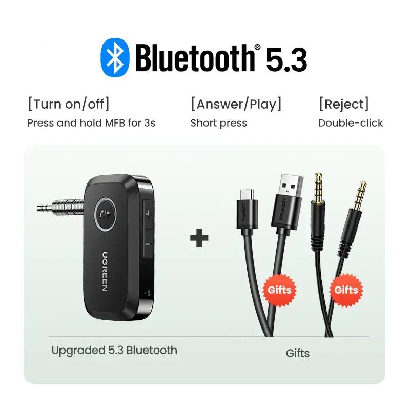 bluetooth 5.3 car audio receiver, view 3 - MRSLM