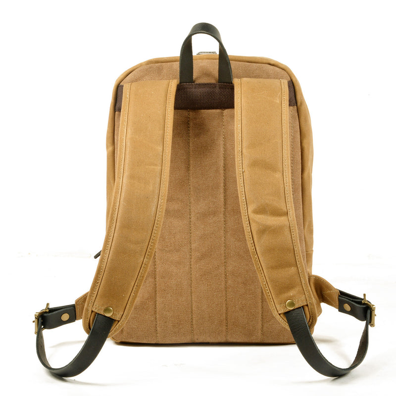 Retro canvas backpack, view 3 - MRSLM