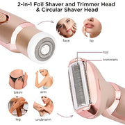 2-in-1 electric epilator for women, view 5 - MRSLM