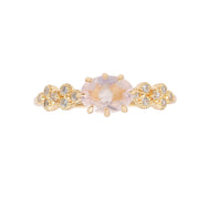 s925 silver pink crystal ring, view 6 - MRSLM
