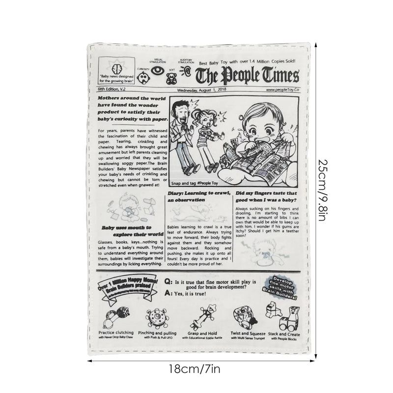 newspaper dog chew toy, view 2 - MRSLM