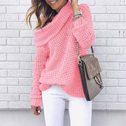 off shoulder knitted sweater for women, view 5 - MRSLM