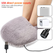 soft velvet foot warmer heater, view 5 - MRSLM