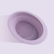 silicone makeup brush cleaner and scrubber, view 2 - MRSLM