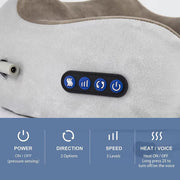 u-shaped neck massage pillow, view 5 - MRSLM