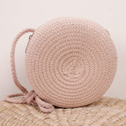 woven straw crossbody bag, view 2 - MRSLM