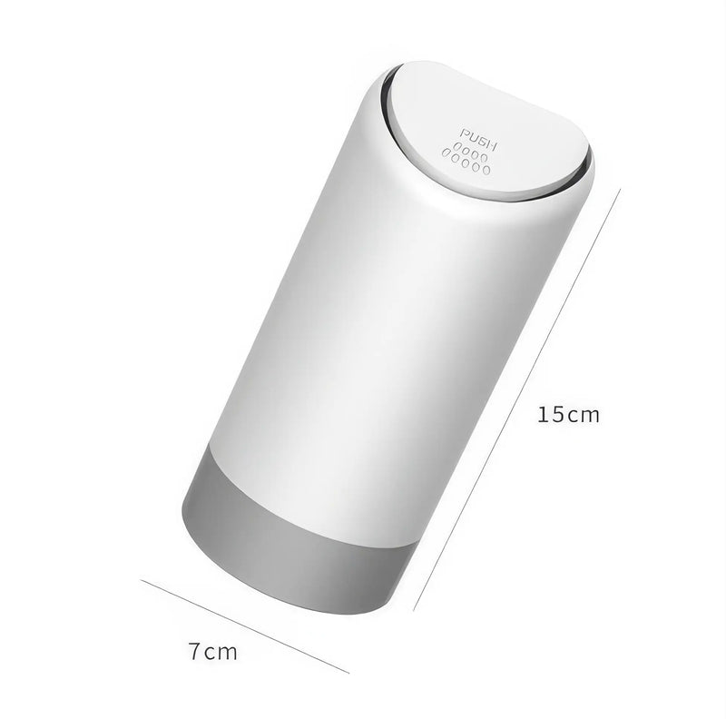 compact silicone car trash can, view 12 - MRSLM