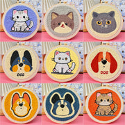punch needle embroidery kit dog pattern, view 20 - MRSLM