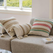 american jacquard multicolor cushion cover - MRSLM