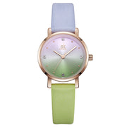 Two-color belt women's watch, view 4 - MRSLM