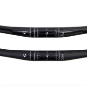 carbon fiber mountain bike handlebar, view 3 - MRSLM