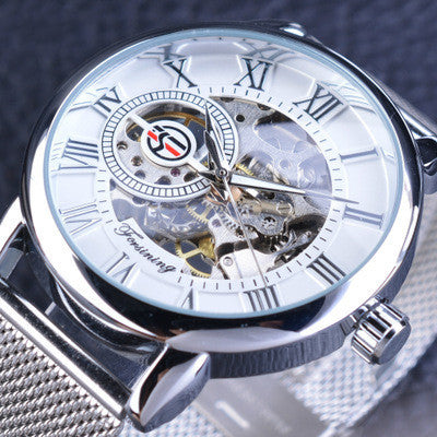 men's hollow mechanical watch, view 10 - MRSLM