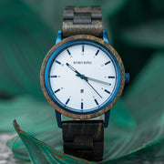 Men's wooden watch, view 3 - MRSLM
