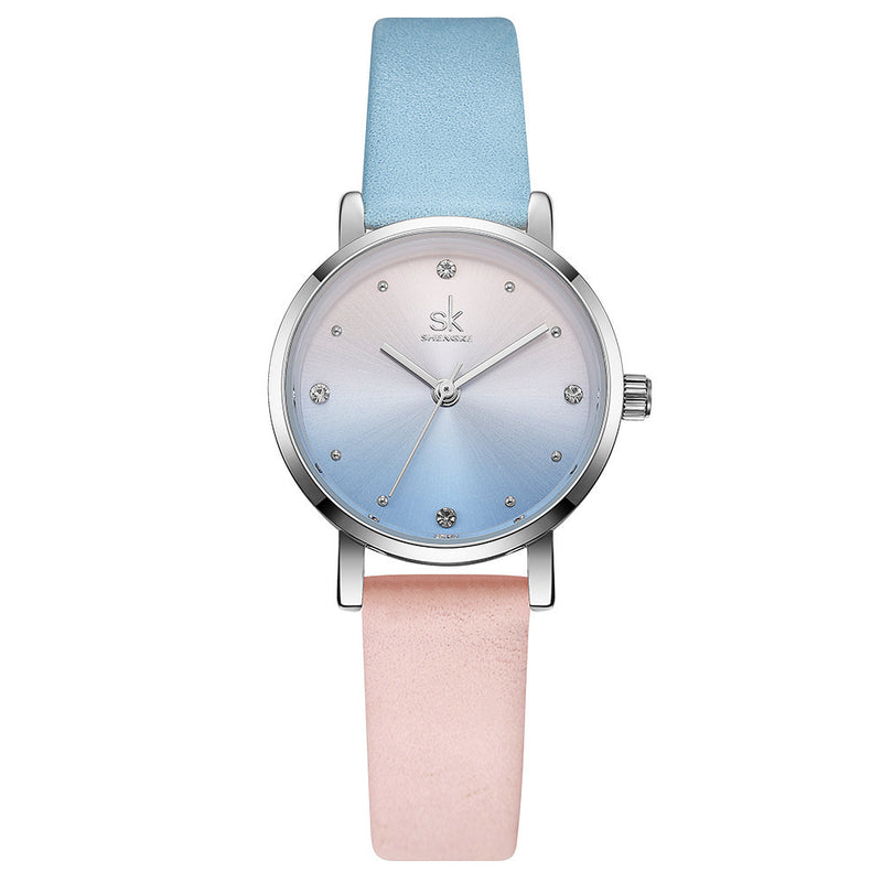 Two-color belt women's watch, view 5 - MRSLM