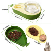 automatic raised pet feeder with water dispenser, view 10 - MRSLM