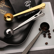 coffee scoop with clip, view 7 - MRSLM