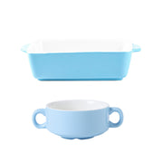 ceramic baking bowl tableware set, view 5 - MRSLM