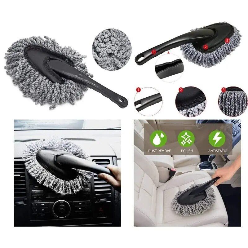 compact microfiber car and home duster, view 3 - MRSLM