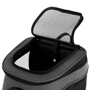 space capsule pet backpack, view 11 - MRSLM