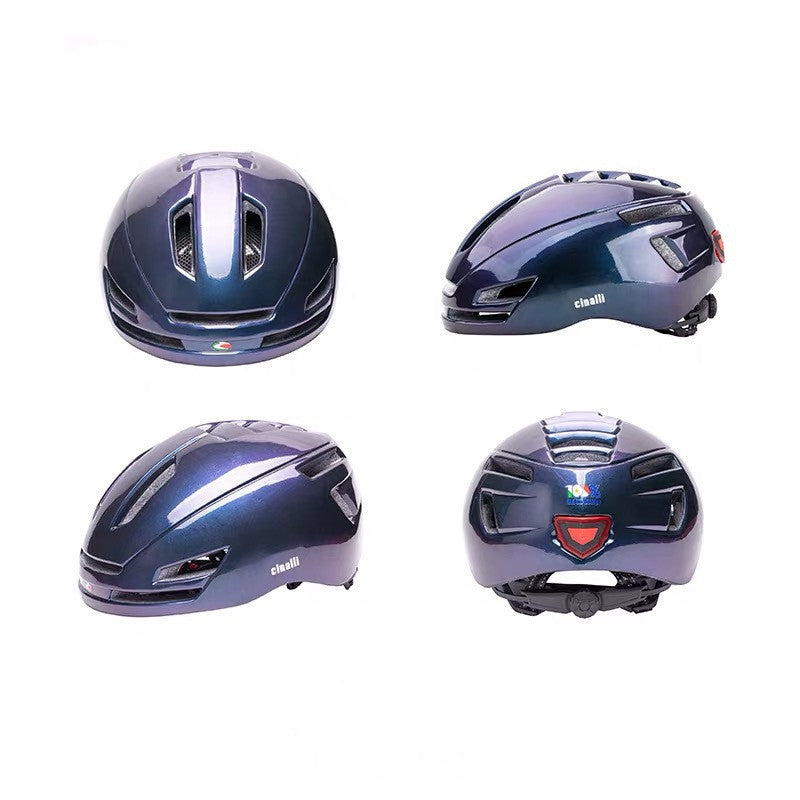 USB Charging Warning Taillight Helmet