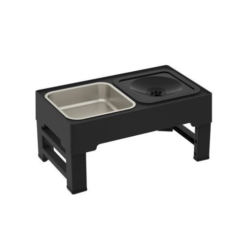 elevated 2-in-1 dog feeder - MRSLM