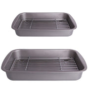 oven grilled fish tray, view 2 - MRSLM