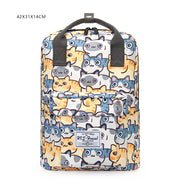 printed laptop backpack, view 11 - MRSLM