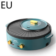 multi-function hot pot and barbecue one-piece pot, view 8 - MRSLM